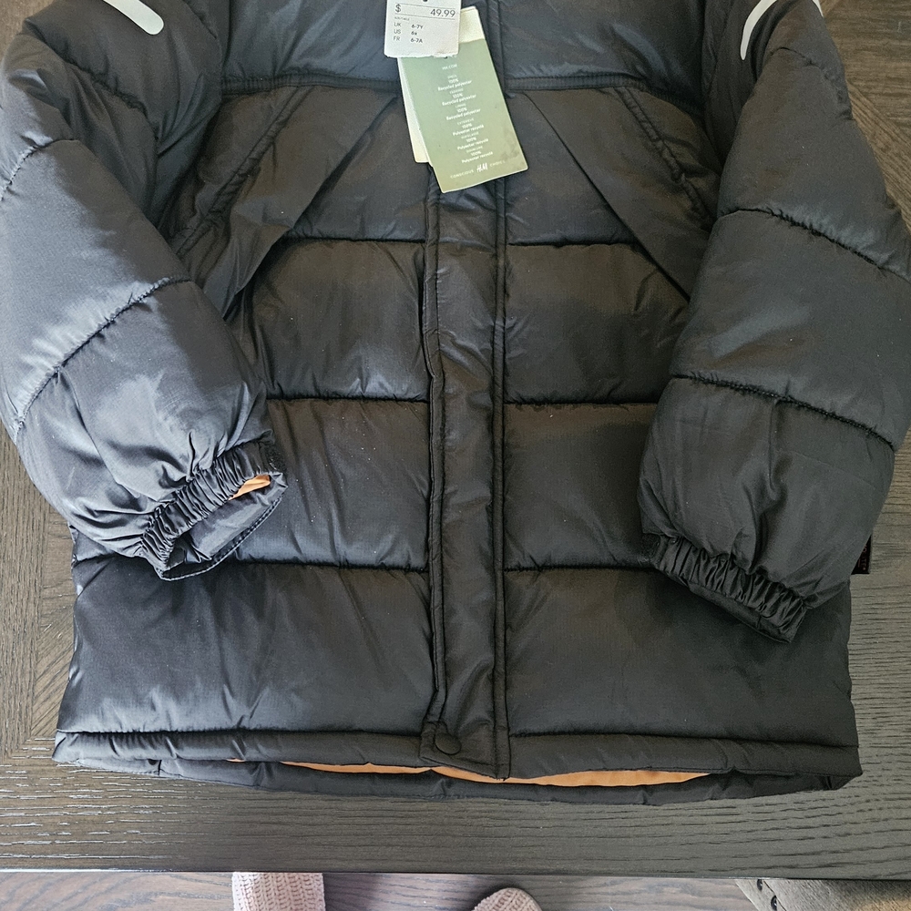 Boys H & M Thermolite Water-Repellent Winter Coat